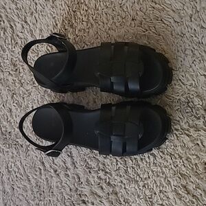 Black Women's Sandals